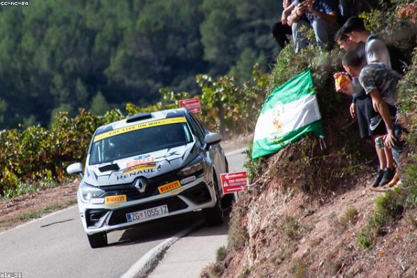 Samochód rajdowy na odcinku specjalnym — WRC Rajd Polski 2026