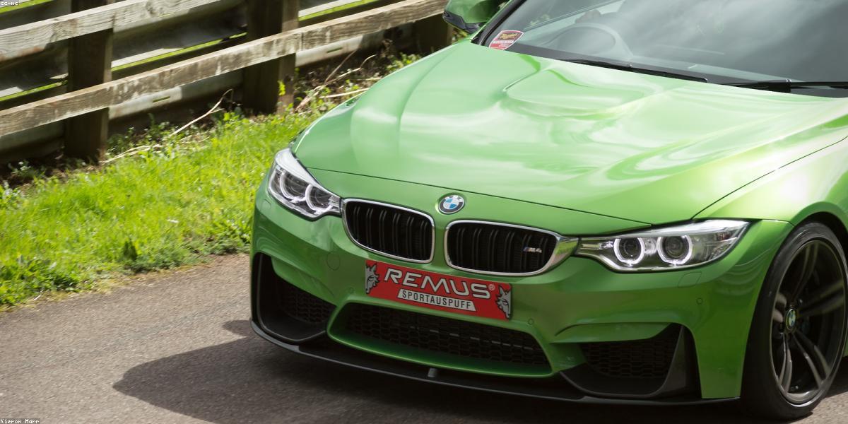 BMW M4 Competition — sportowy sedan na torze